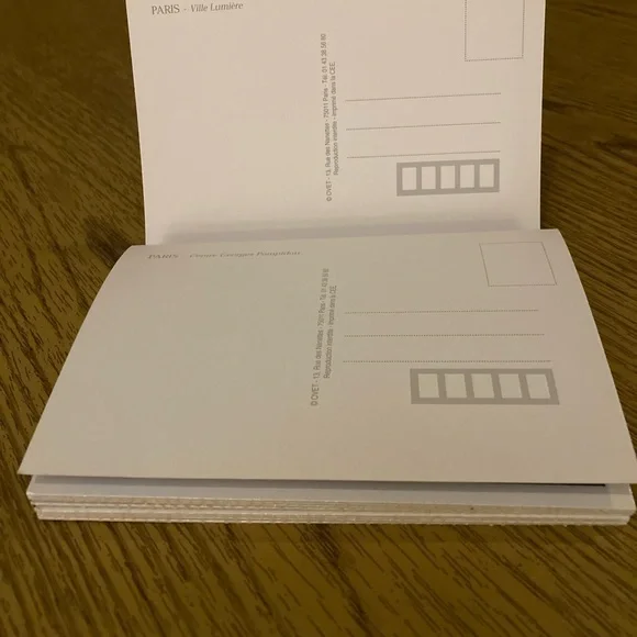 Souvenir Postcard Book-Paris Ville Lumiere 18 UNUSED Cards. Collectible & NEW. - Picture 8 of 14